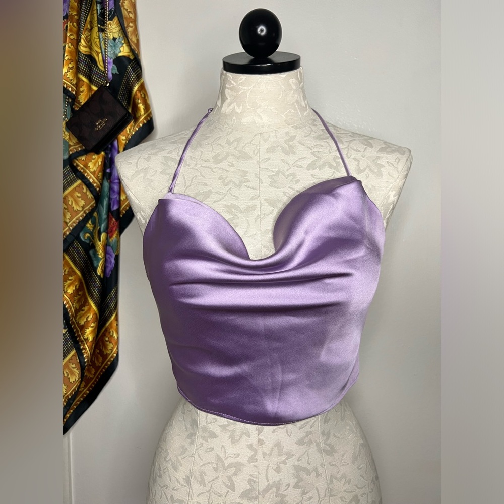 Silky Bandeau Top